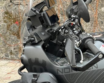Supporto Navigatore GPS In Alluminio Per Norden 901 2022-2024 – Staffa Smartphone Per Moto - 2