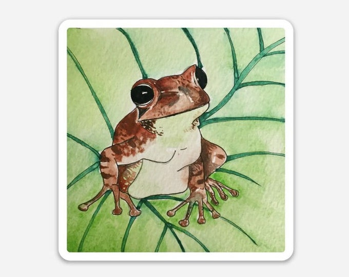 Froggy Frog Sticker