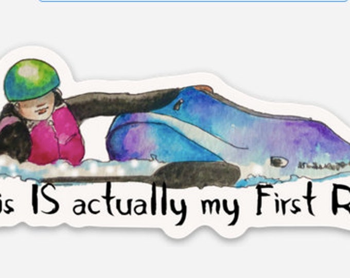 First Rodeo Kayaking Sticker