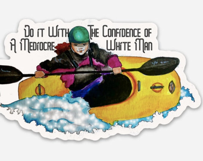 Confident Playboater Sticker