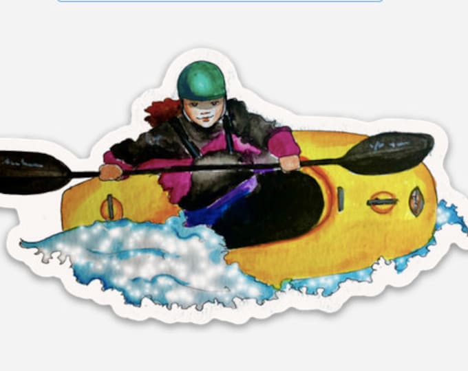 Playboating Sticker