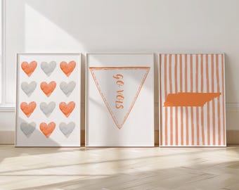 Láminas artísticas del banderín de los Tennessee Vols: Decoración para el día del partido en Knoxville (Descarga digital)