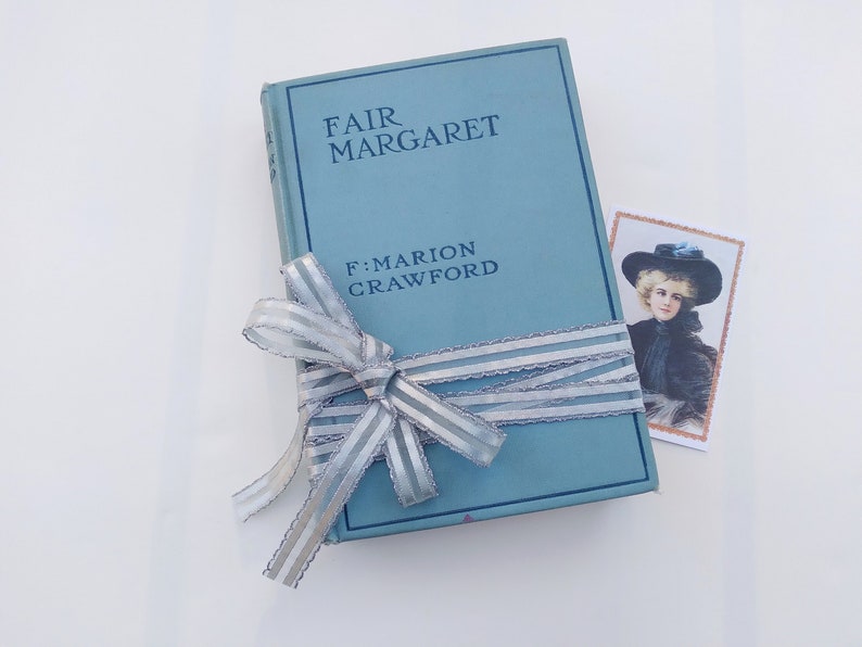FAIR MARGARET 1910 Novel by F. Marion Crawford Rare Vintage image 1