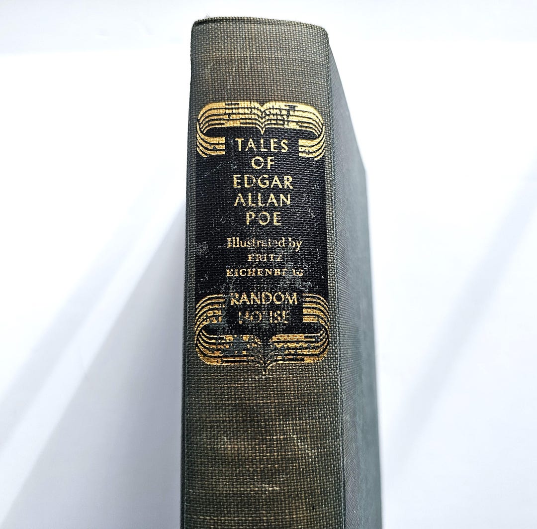 The Tales of EDGAR ALLAN POE 1944 Rare Vintage Book Collectible ...