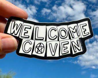 Welcome Coven Agatha Sticker