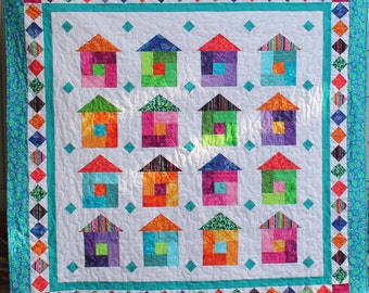 Modello PDF "My Sunny Suburbia" di Quilter by Night Designs