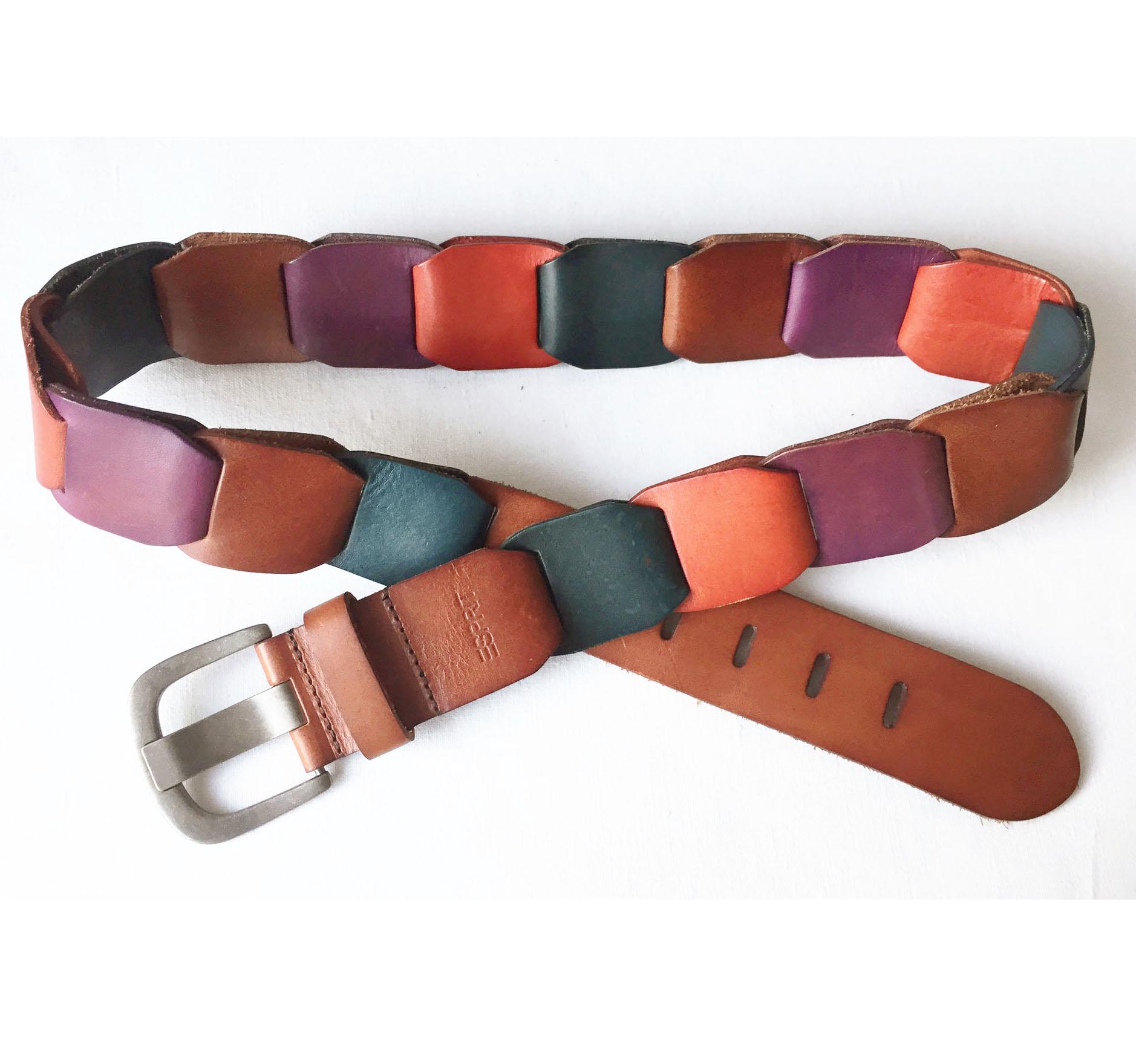 Vintage 90s ESPRIT Japanese Wide Canvas Belt, size M Esprit Belts for Women for sale - eBay main image 2
