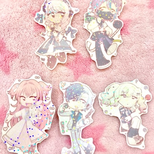 Project Sekai | Batch 1 Glitter Stickerz