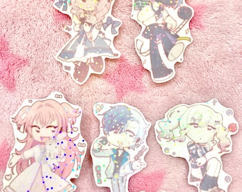 Projekt Sekai | Batch 1 Glitter Stickerz