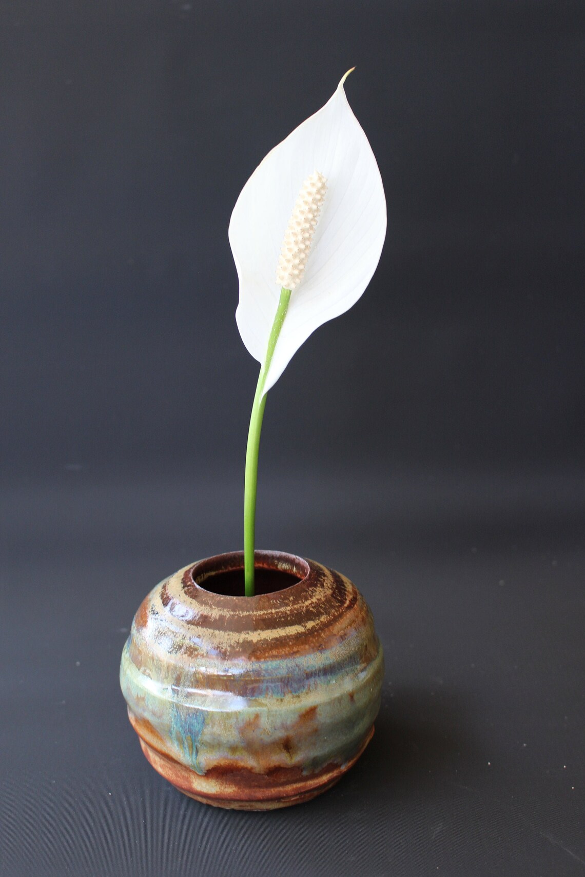 Handmade Ceramic Ikebana Vase for Japanese Style Flower Etsy
