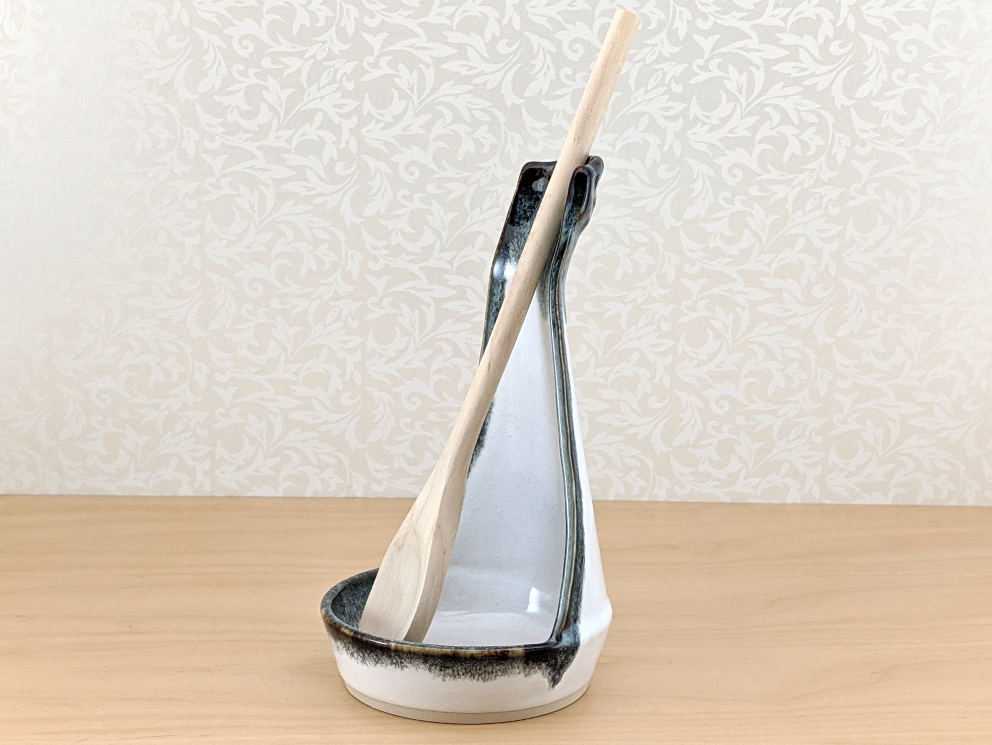 Upright spoon rest standing spoon holder vertical spoon Etsy