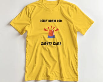 Camiseta de sirena "No freno por nadie" / Camiseta divertida de carreras de F1