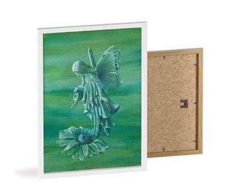 Fairy Drawing - Framed Print