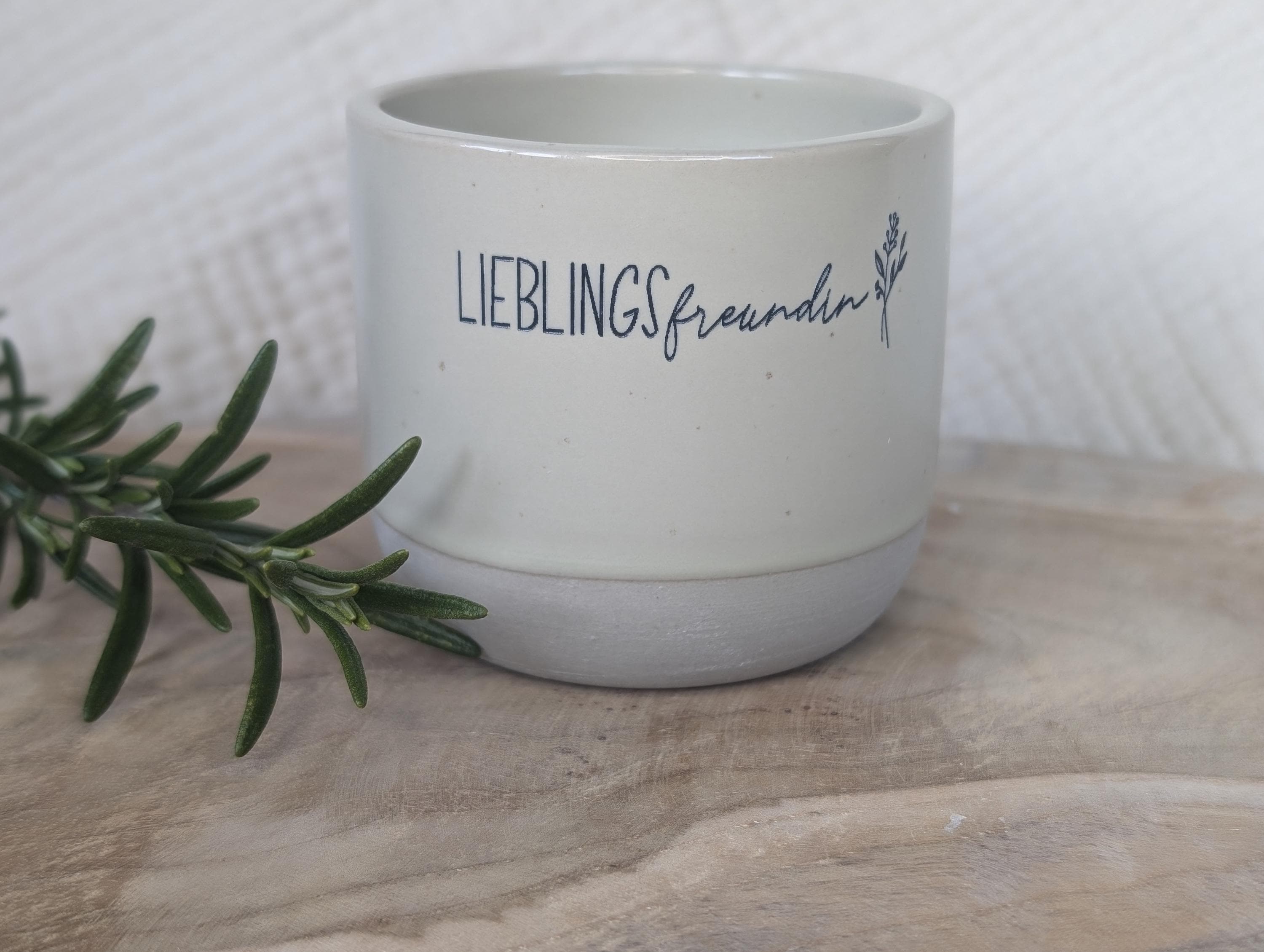 Cup without handles