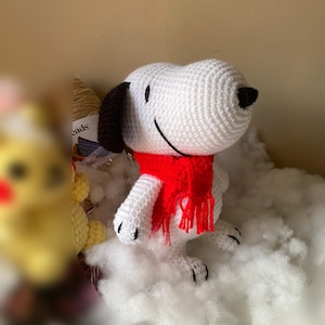 Snoopy Crochet PDF Pattern