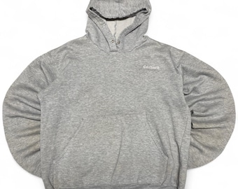 Vintage Carhartt boxy cotton grey hoodie