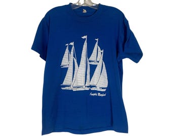 1980年代のヴィンテージ スクリーンスター アナポリス メリーランド T