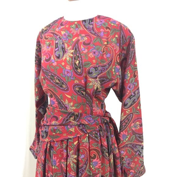 Vintage 1980s Leslie Fay Full Length Maxi Midi Secretary Dress - Etsy