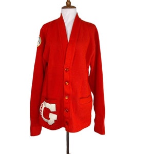 Vintage Cheerleader Letterman Sweater M