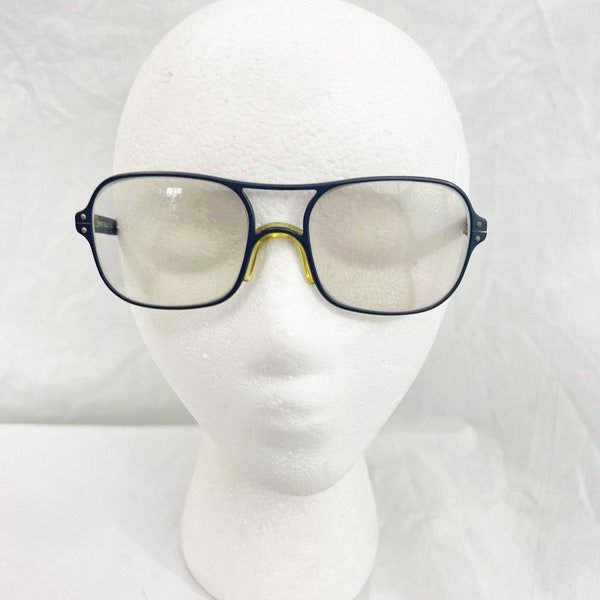 Vintage anni '80 Black Designer Renauld Eyeglass Frames