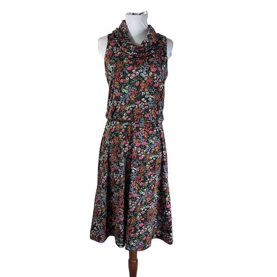 Vintage Lord and Taylor Act II Floral Midi Dress M - Etsy