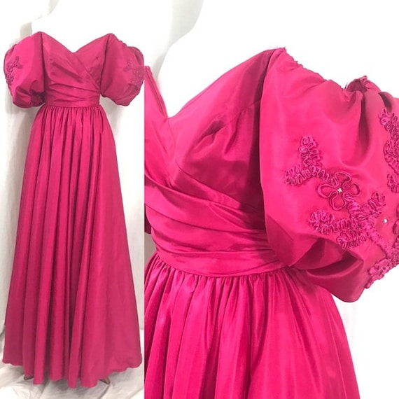 NWT Vintage 80s Formal Historical Victorian Forma