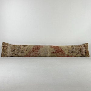8x48 Extra Long Lumbar Pillow, Rug Pillow, Morrocan Pillow, Kilim Pillow, Lumbar Pillow, Boho Throw Pillow, Turkish Throw Pillow