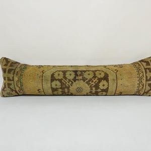 12x48 Extra Long Lumbar Pillow, Decorative Pillow, Embroidered Pillow, Bench Lumbar Pillow, Morrocan Pillow, Bedding Pillow, Boho Pillow
