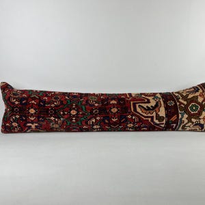 12x48 Extra Long Lumbar Pillow, Decorative Pillow, Embroidered Pillow, Bench Lumbar Pillow, Morrocan Pillow, Bedding Pillow, Boho Pillow
