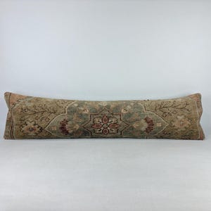 12x48 Extra Long Lumbar Pillow, Bedding Pillow, Vintage Pillow, Bohemian Pillow, Turkish Throw Pillow, Pillow Shams, Handmade Pillow Cover