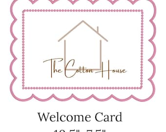 ITH Scalloped Welcome Baby Embroidery Design Bundle with Satin Edge (Digital Download)