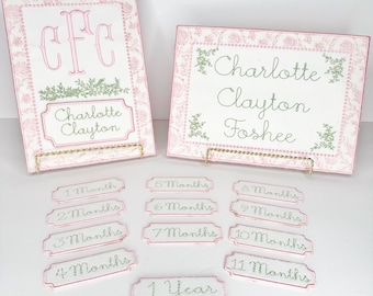 ITH Rectangle French Knot Welcome Baby Embroidery Design Bundle (Digital Download)