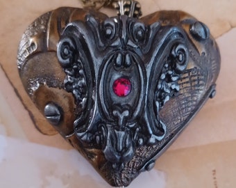Victorian Heart Necklace