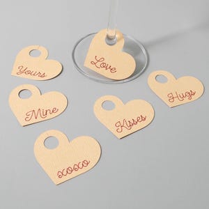 Valentine’s Day Wine Glass Charms