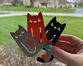 Cat Bookmark, Cat Lover Gift
