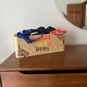 Custom Wooden Bikini Box Trendy & Chic