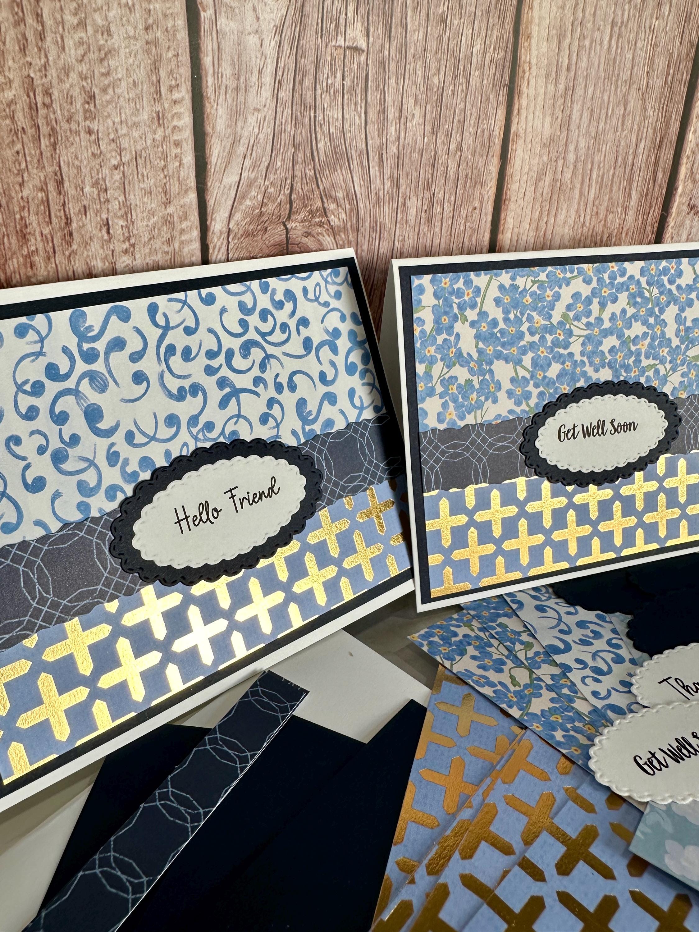 DIY Handmade Card Making Kit Variety Pack | Make 6 Cards - Etsy