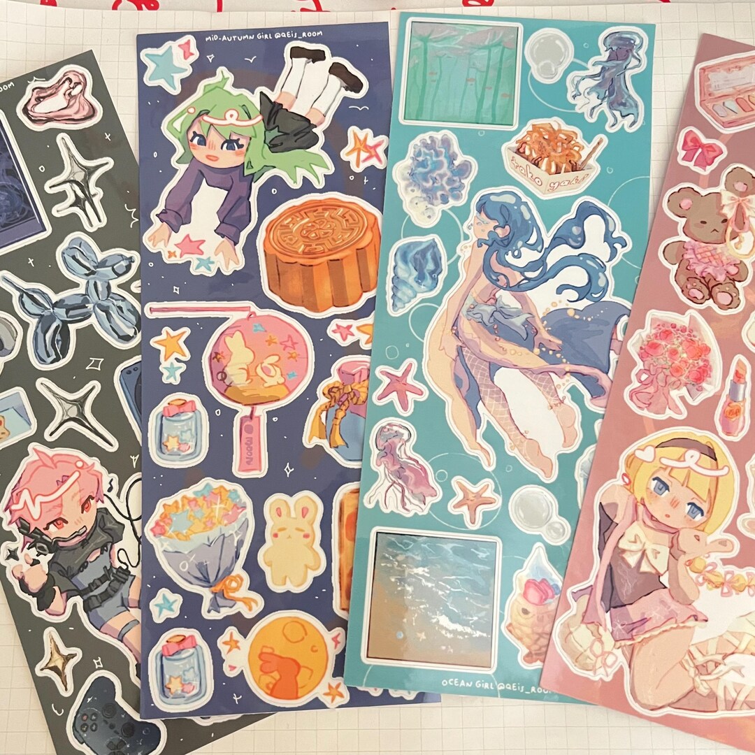 OOTD Sticker Sheets - Etsy