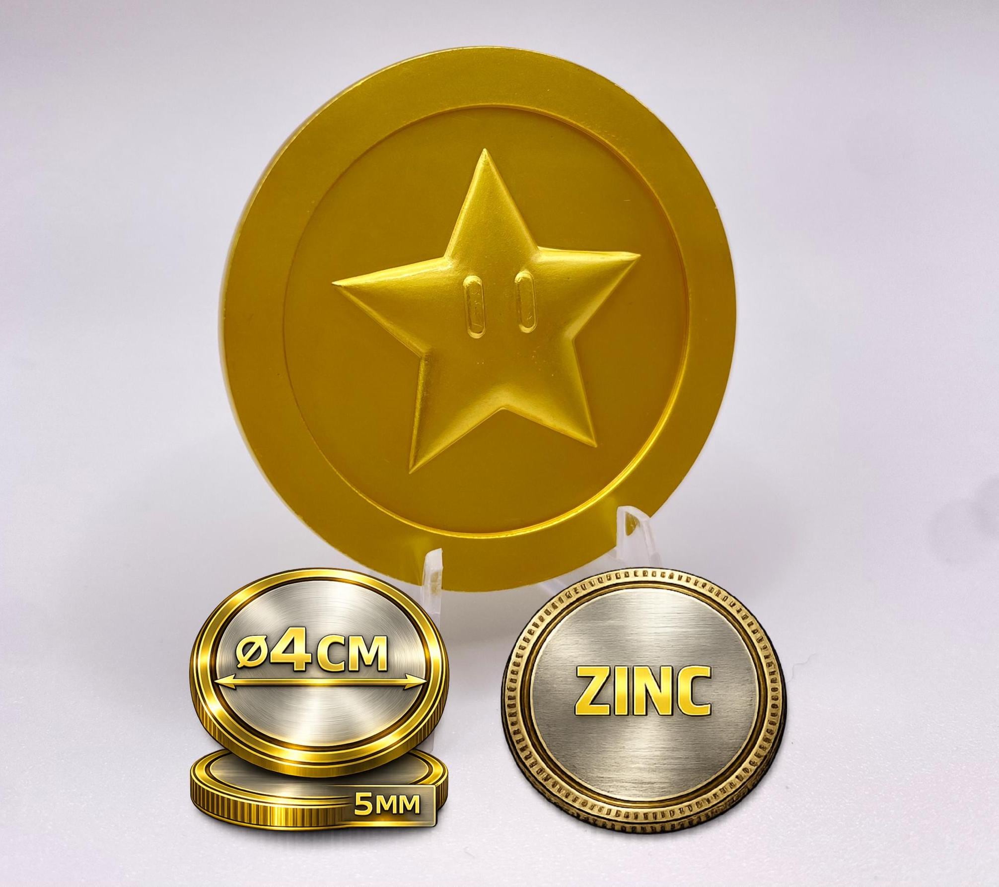 Mario gold coin - Etsy 日本