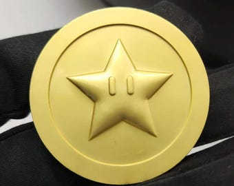 Moeda de Metal Estrela do Mario