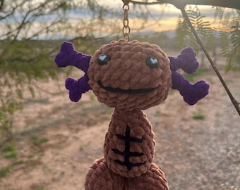 Mud Pupper Plush Keychain