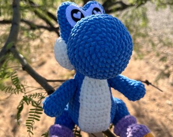 Blue Dino Plush Toy