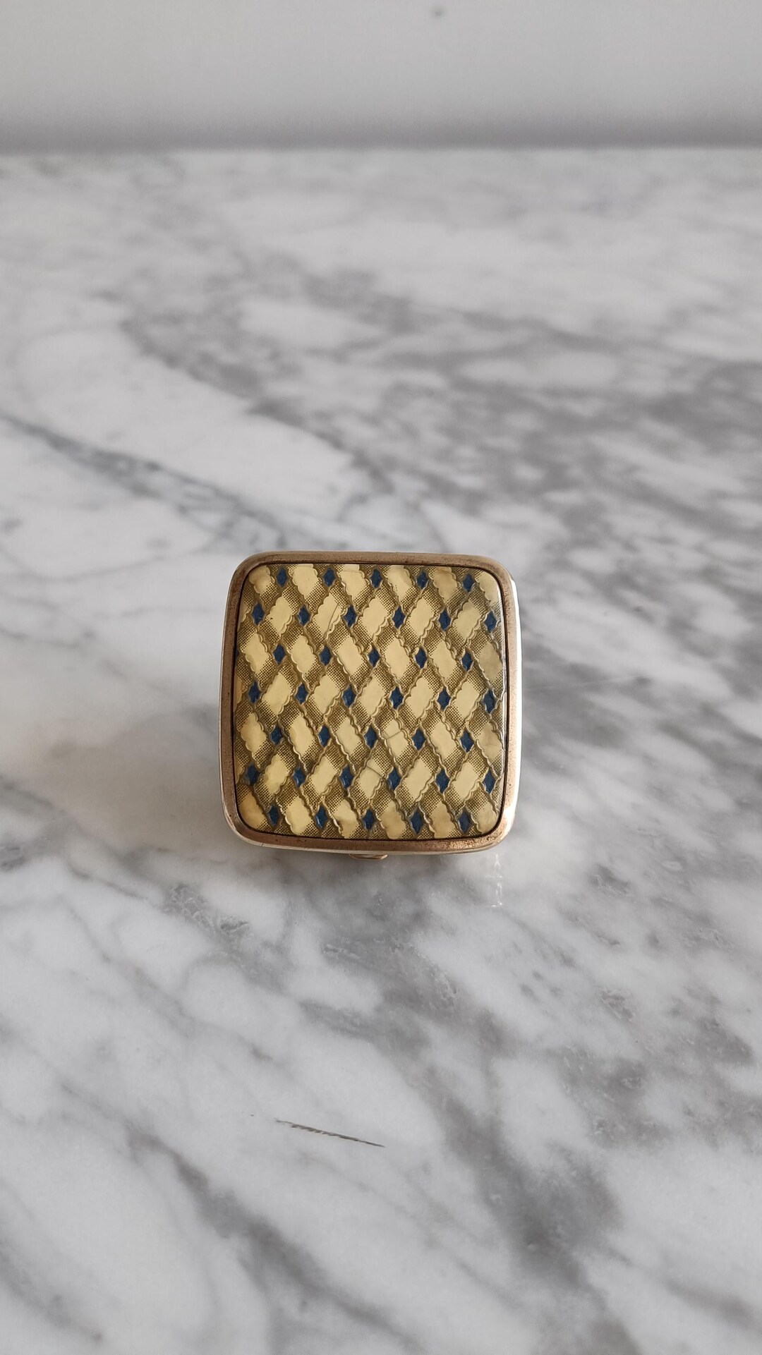 Outstanding 1930s French Powder Compact, D'orsay, Paris. Enamel and ...
