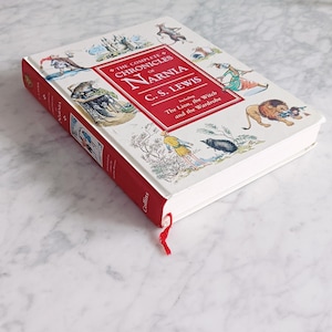 The Complete Chronicles of Narnia, C.S. Lewis, 1998 Illustrated Edition with Dust Jacket image 2