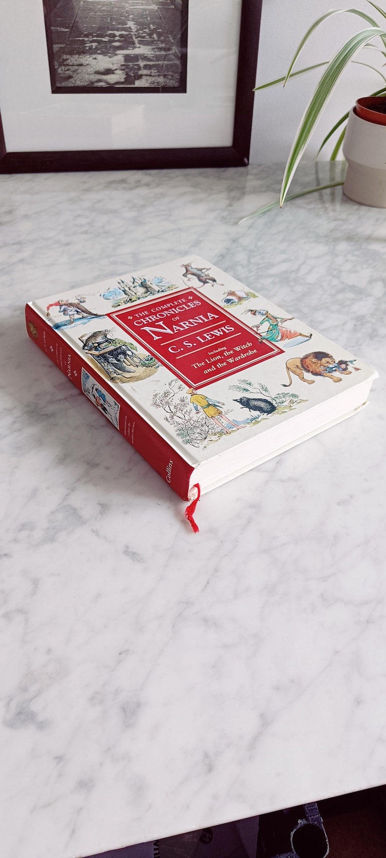 The Complete Chronicles of Narnia, C.S. Lewis, 1998 Illustrated Edition with Dust Jacket image 2