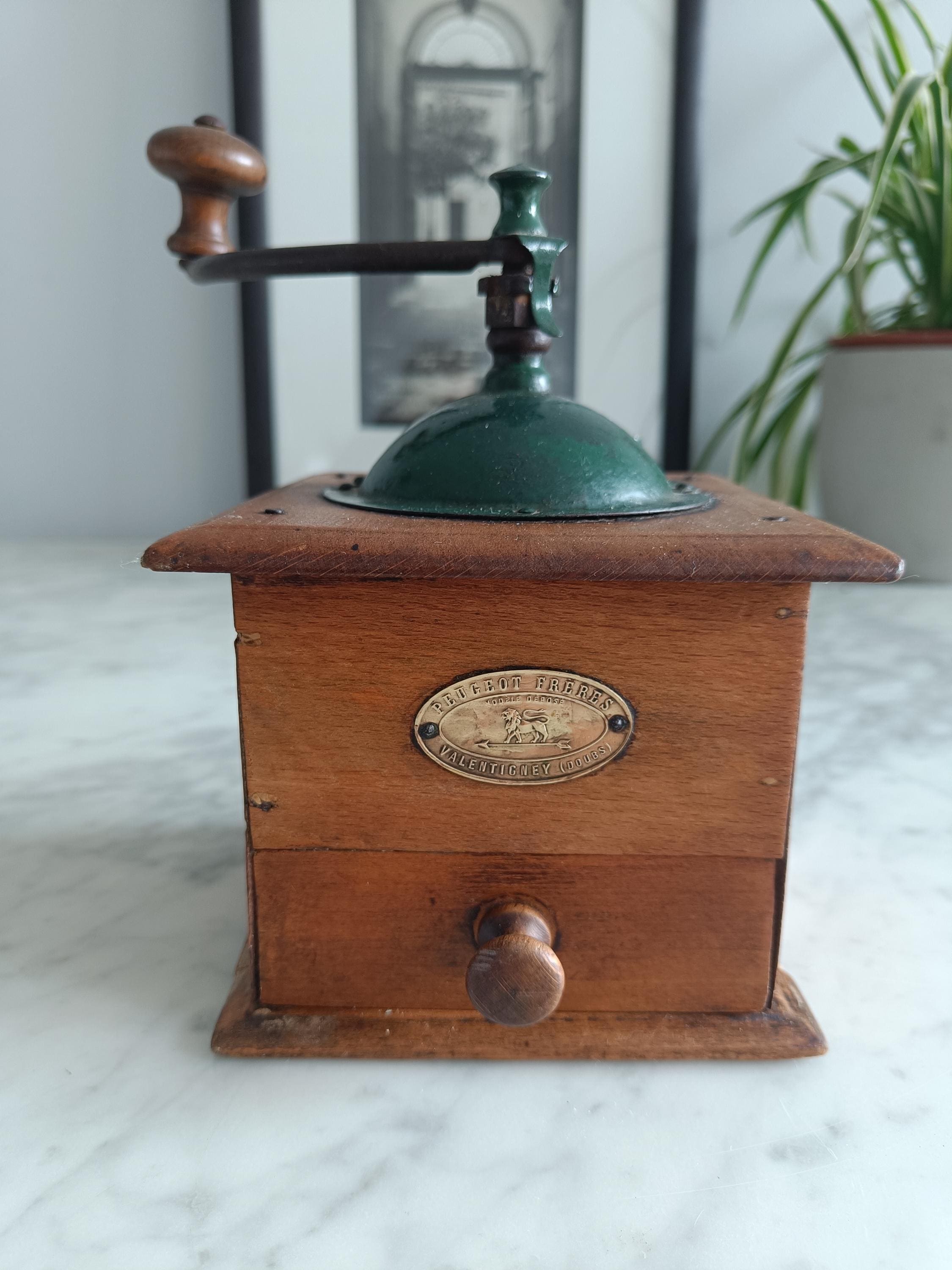 French Antique Coffee Grinder - Etsy