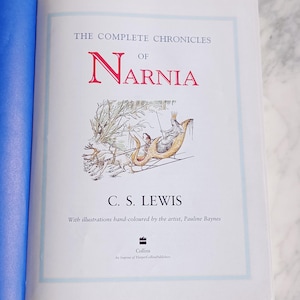 The Complete Chronicles of Narnia, C.S. Lewis, 1998 Illustrated Edition with Dust Jacket image 12