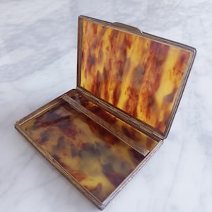 Tortoise Shell Cigarette Case