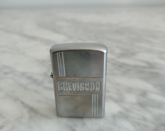 Vintage 1990s Marlboro Red Roof Black Matte Zippo Lighter - Works