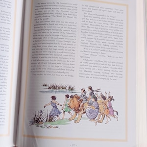 The Complete Chronicles of Narnia, C.S. Lewis, 1998 Illustrated Edition with Dust Jacket image 3
